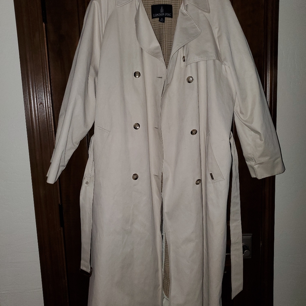 Women's Double Breasted Trench Coat - 14 regular